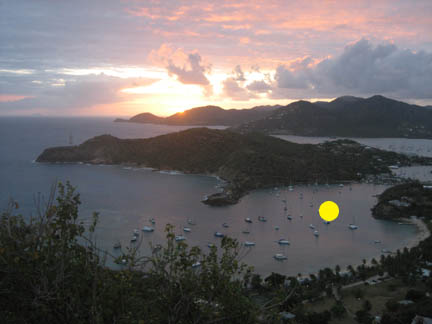 Photo20060410AntiguaEHSunset.jpg - 36084 Bytes